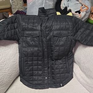 Kings Camo Dark Gray Quilted Puffer Jacket